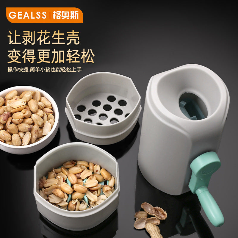 New Peanut Shell Machine Manual Rotary Peanut Stripping Artifact Small Shell Stripping Artifact Wholesale Cross-border Shell Stripping Machine